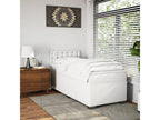White Faux Leather Mattress, 90 x 190 cm - dlz1766585892622