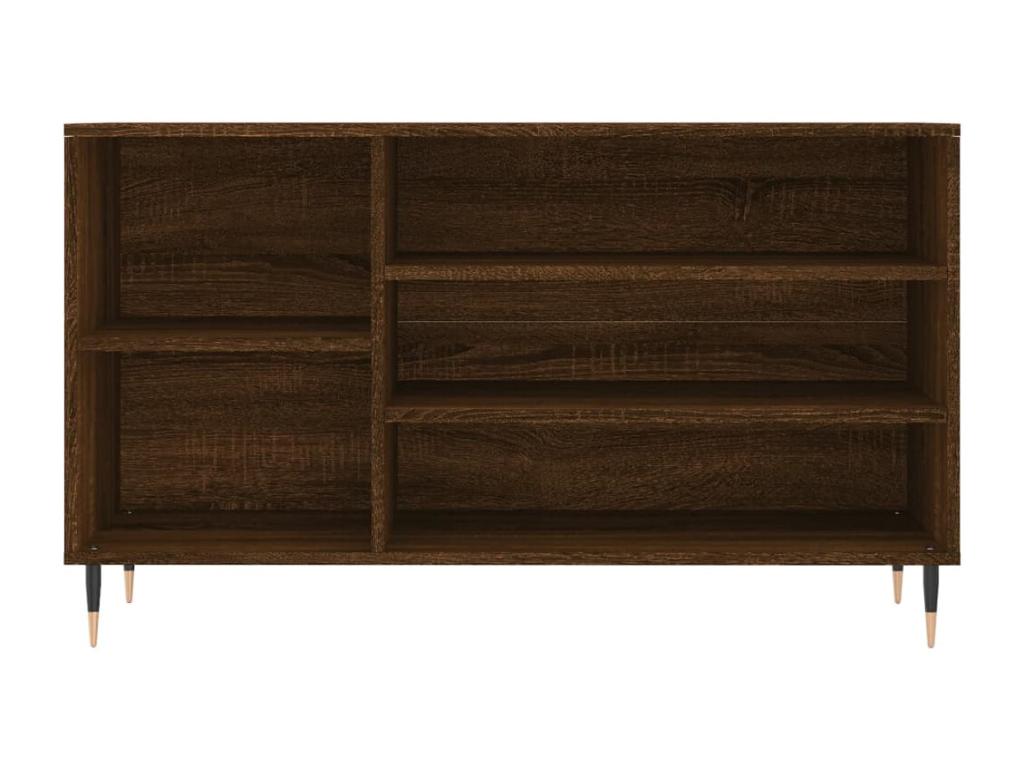 Brown Engineered Wood Wardrobe, 102 x 36 x 60 cm