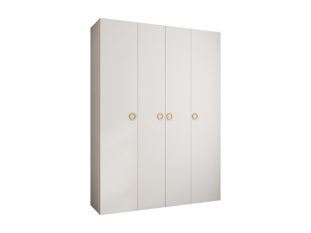 White Wardrobe, 180 x 50 x 245.5 cm