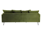 Green Velvet Sofa