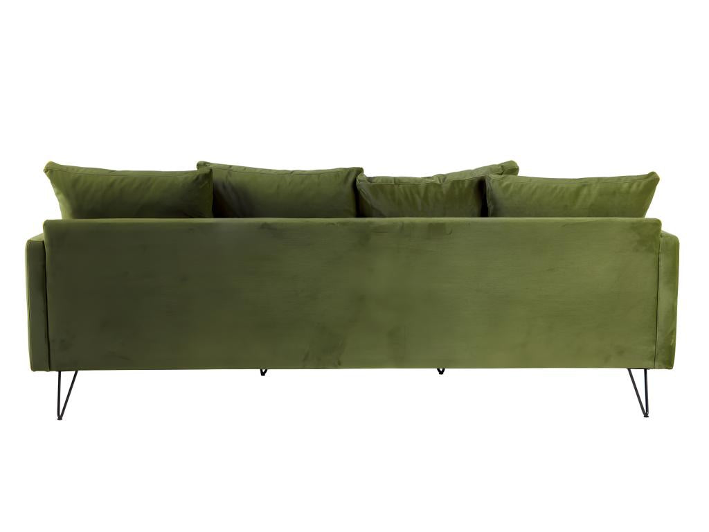 Green Velvet Sofa
