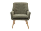 Green Fabric Accent Chair