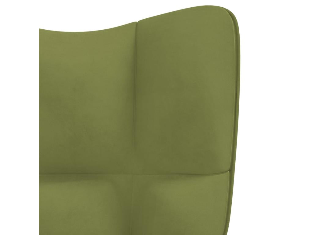 Green Velvet Accent Chair