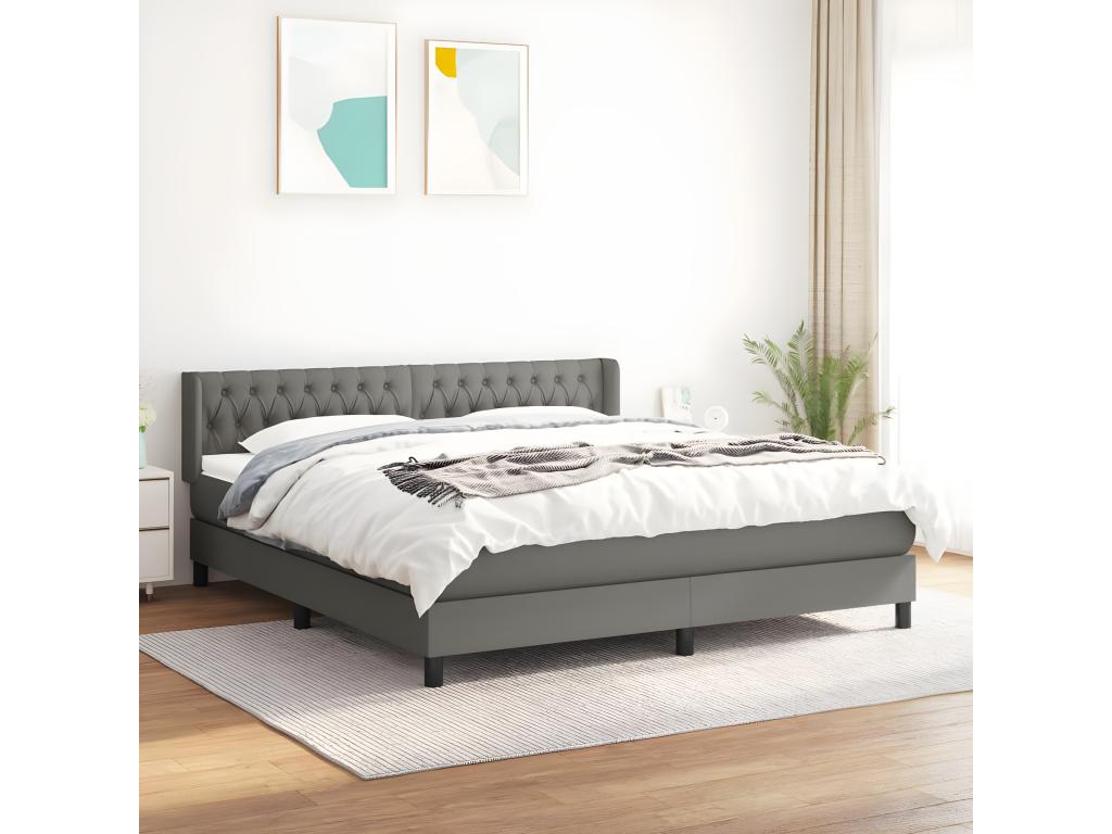 White Fabric Mattress, 180 x 200 cm