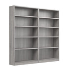 Universal Tall 5 Shelf Bookcase Storage - Set of 2 by Bush Furniture