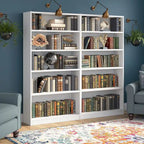 Universal Tall 5 Shelf Bookcase Storage - Set of 2 by Bush Furniture