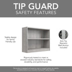 Universal Small 2 Shelf Bookcase Storage by Bush Furniture