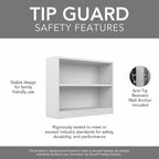 Universal Small 2 Shelf Bookcase Storage by Bush Furniture