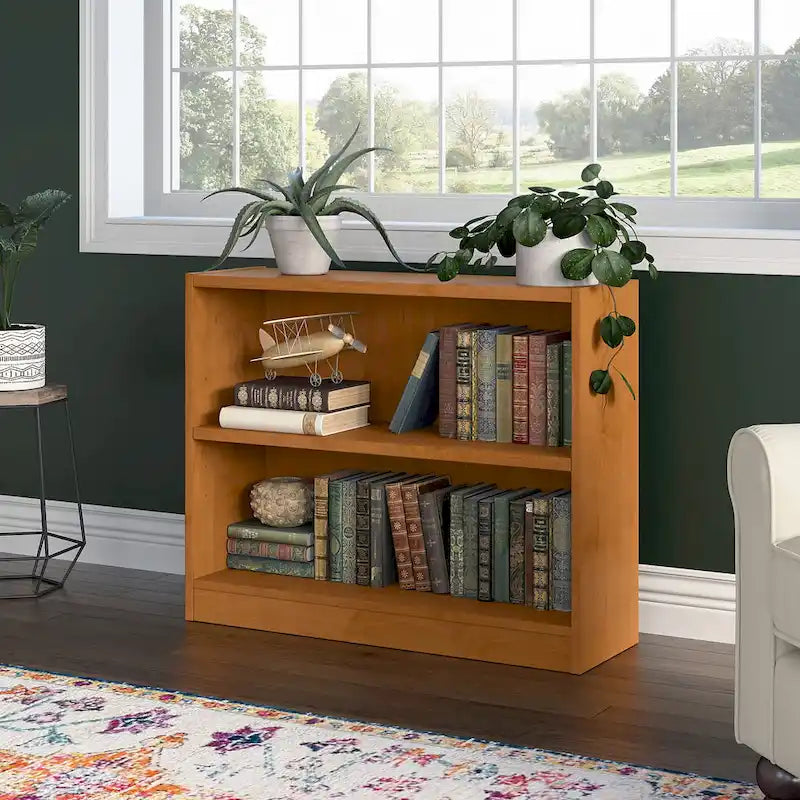 Universal Small 2 Shelf Bookcase Storage by Bush Furniture