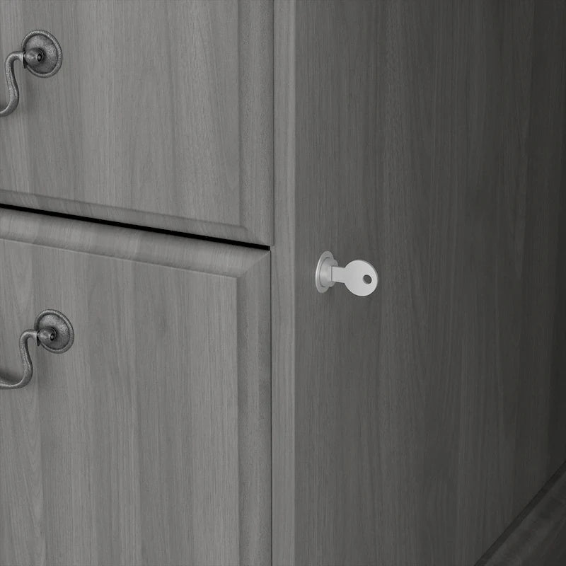 Saratoga Executive Desk, File Cabinet and Bookcases by Bush Furniture