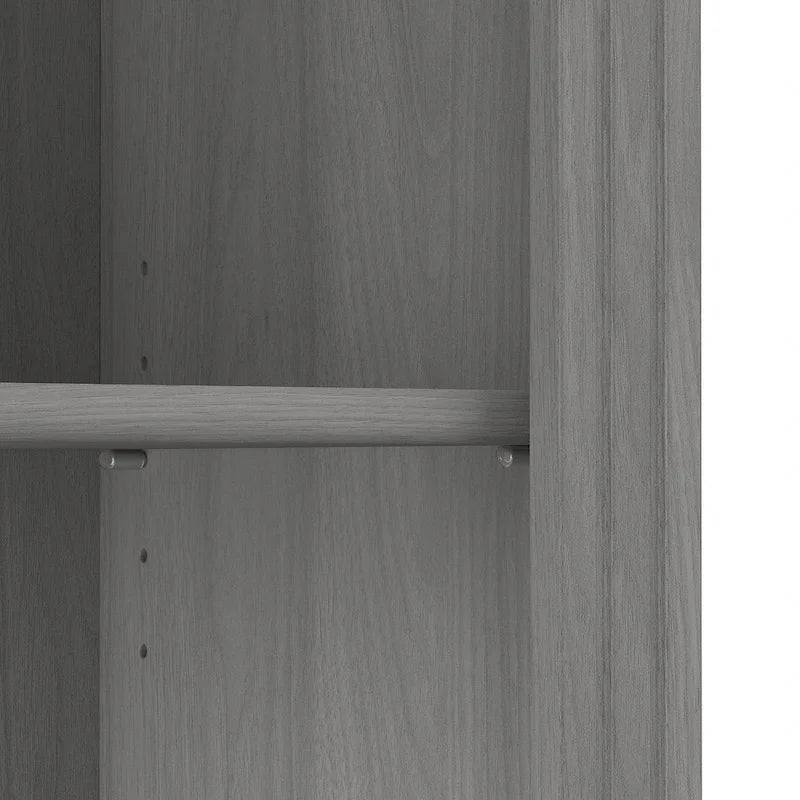 Saratoga Tall 5 Shelf Bookcase - Set of 2 by Bush Furniture