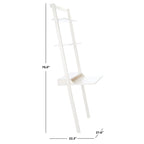 SAFAVIEH Leoma 2-Shelf Leaning Desk