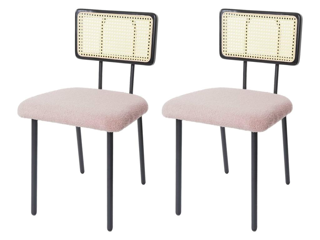 Boucle Fabric Accent Chair