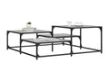 Gray Engineered Wood Coffee Table, 107 x 107 x 40 cm