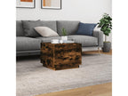 Brown Oak Wood Coffee Table, 50 x 50 x 40 cm