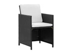 Black Outdoor Furniture Set