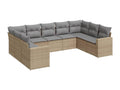 Beige Woven Resin Wicker Outdoor Furniture Set - dlz1766585950939