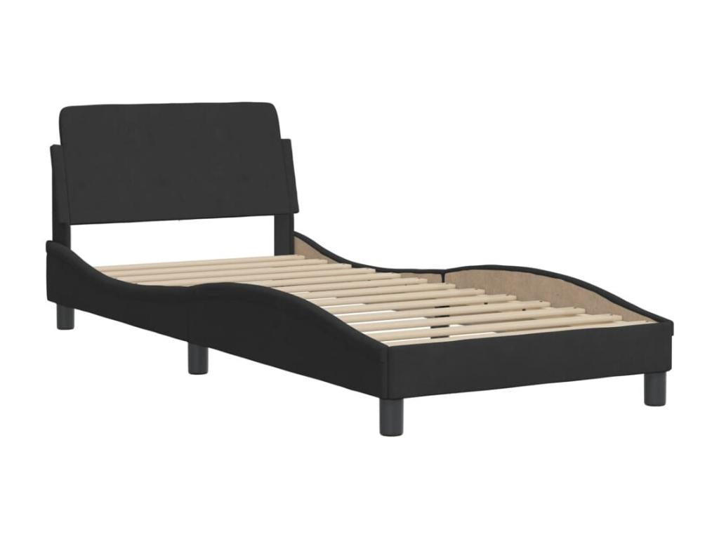 Black Velvet Mattress, 90 x 190 cm