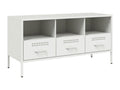 White TV Stand, 100.5 x 39 x 50.5 cm