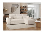 Beige Velvet Sofa Bed