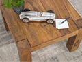 Brown Solid Wood Coffee Table, 60 x 40 x 60 cm
