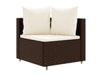 Brown Woven Resin Wicker Outdoor Furniture Set - dlz1766585565645