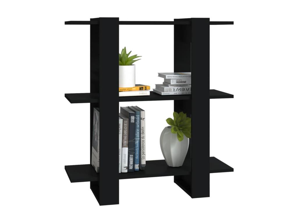 Black Bookcase, 80 x 30 x 87 cm