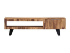 Brown Solid Wood TV Stand, 140 x 30 x 40 cm