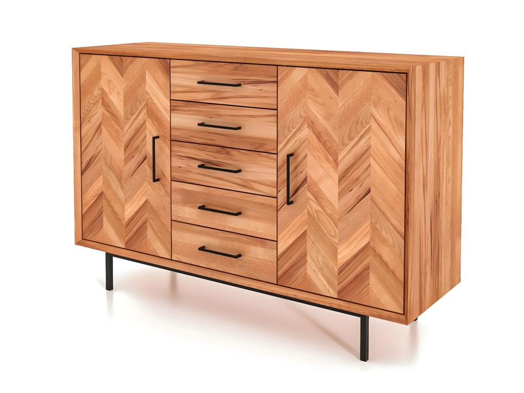 Natural Solid Wood Dresser