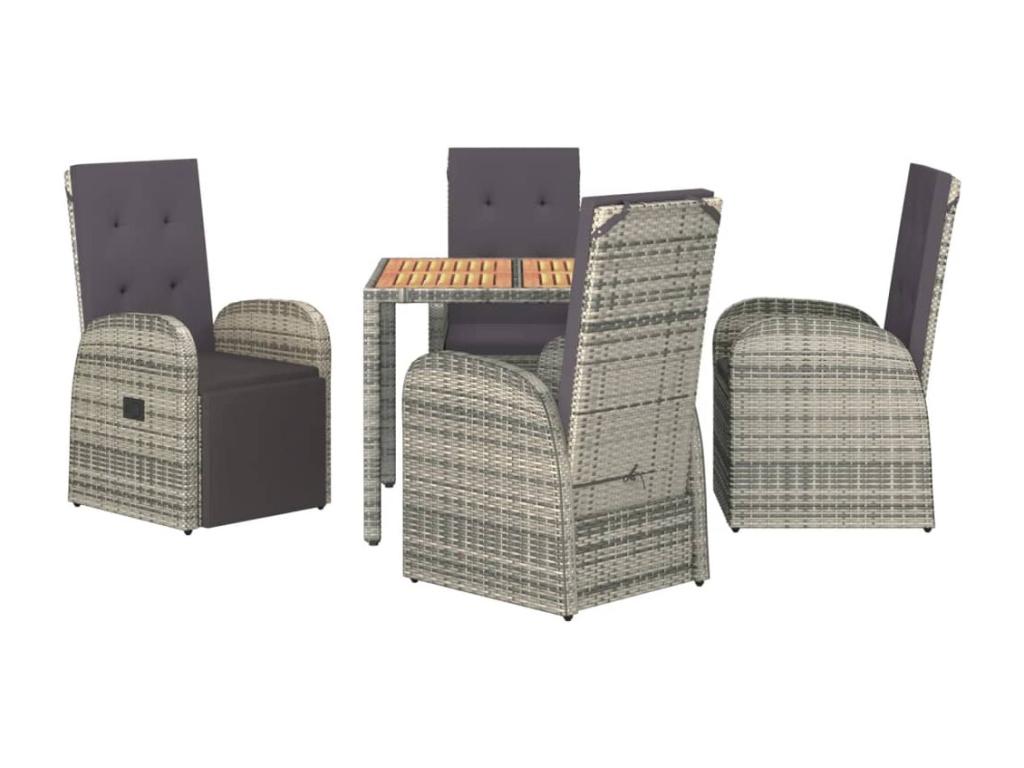 Gray Woven Resin Wicker Home Furniture - dlz1766585716815
