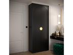 Black Wardrobe, 100 x 47 x 236.7 cm