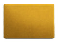 Yellow Velvet Bed, 200 x 8 x 120 cm