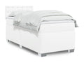 White Faux Leather Mattress, 90 x 200 cm