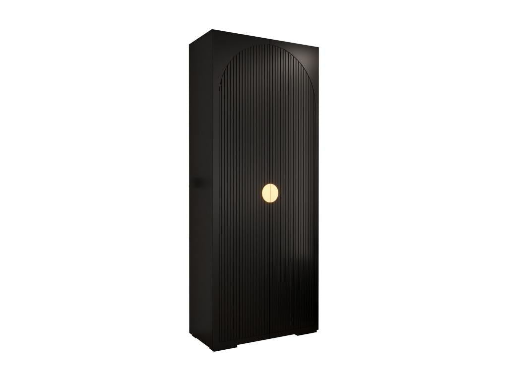 Black Wardrobe, 100 x 47 x 236.7 cm