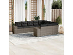 Gray Woven Resin Wicker Outdoor Furniture Set - dlz1766585504839