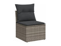 Gray Woven Resin Wicker Outdoor Furniture Set - dlz1766585935568