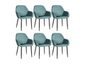 Blue Velvet Accent Chair - dlz1766586027181