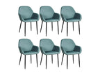Blue Velvet Accent Chair - dlz1766586027181