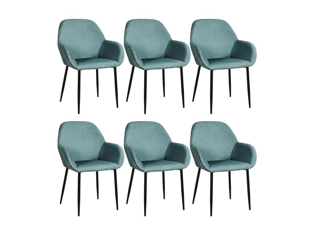 Blue Velvet Accent Chair - dlz1766586027181