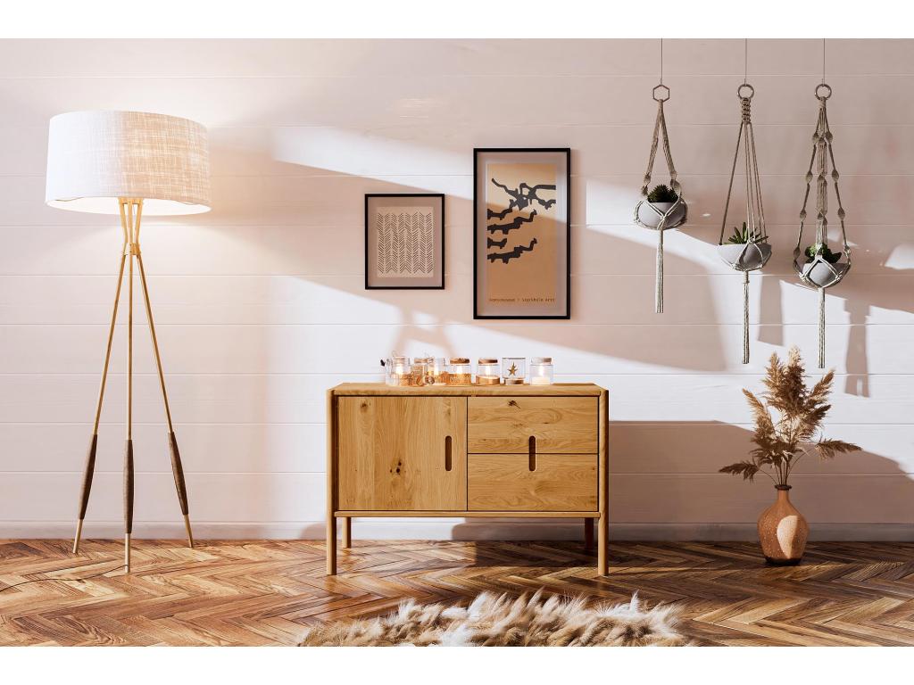 Natural Solid Wood Dresser - dlz1766585621411