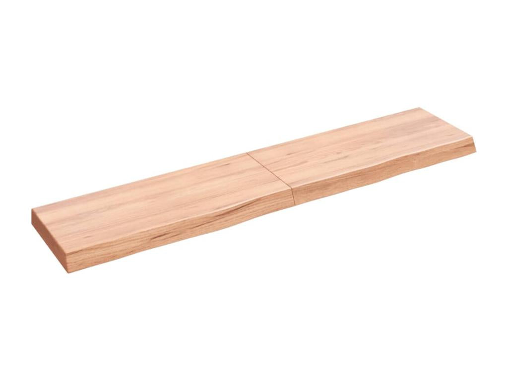 Brown Oak Wood Shelf