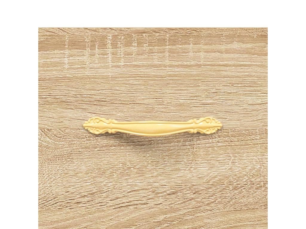 Brown Engineered Wood TV Stand, 102 x 36 x 50 cm