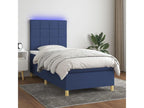 Blue Fabric Mattress, 90 x 190 cm