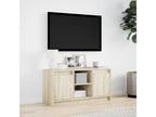 Brown Engineered Wood TV Stand, 100 x 34 x 50 cm