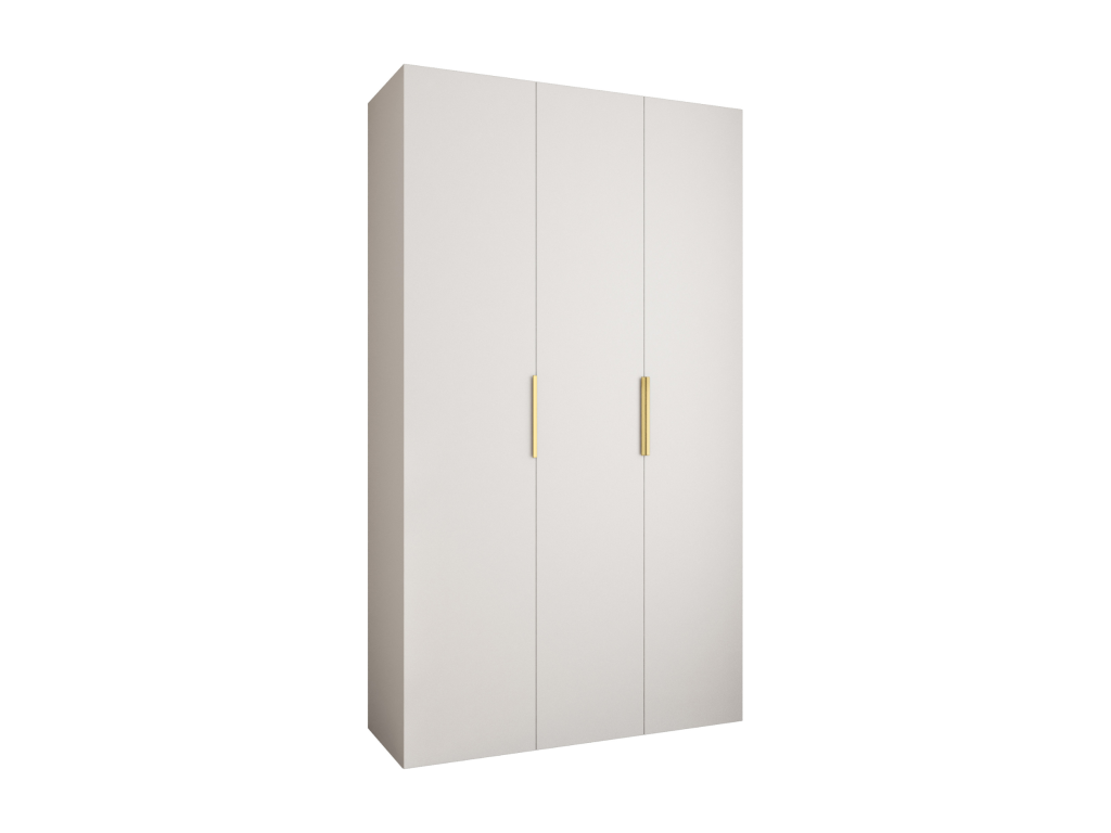 White Wardrobe, 140 x 40 x 245.5 cm
