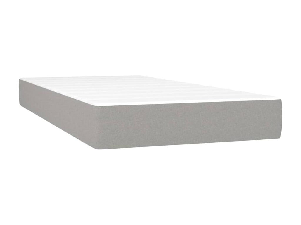 Gray Fabric Mattress, 90 x 190 cm - dlz1766585969594