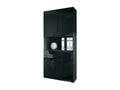 Black Wardrobe, 82 x 184 x 37 cm