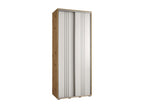 White Wardrobe, 100 x 45 x 235.2 cm