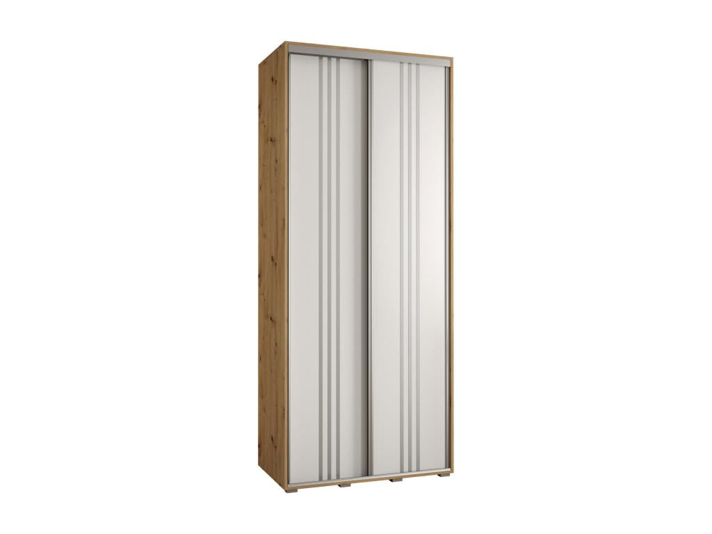 White Wardrobe, 100 x 45 x 235.2 cm