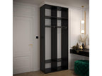 Black Wardrobe, 100 x 47 x 236.7 cm